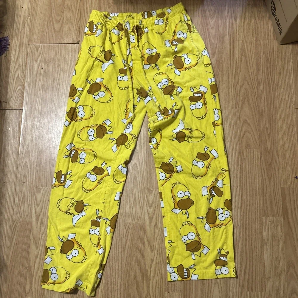 The Simpsons Homer Simpson Pajama Pants – Universal Studios – Size Medium